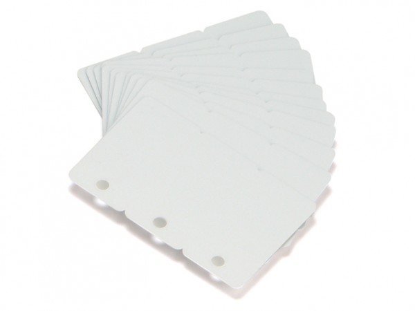 Zebra PVC 3er Keytags 0,762mm