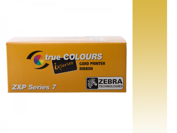 Zebra ZXP Series 7 Farbband Gold 800077-716EM