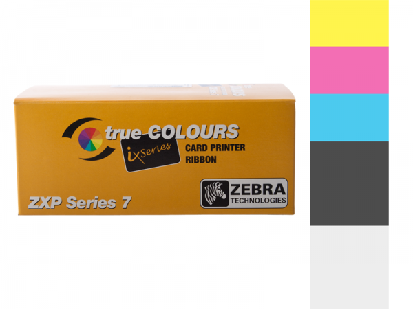 Zebra ZXP Series 7 Farbband 1/2 YMCKO 800077-747EM