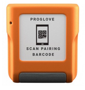 ProGlove MARK Display, Tragbares Barcodelesegerät, 1D/2D, 152,4 cm, Kabellos, Bluetooth, Orange - M0