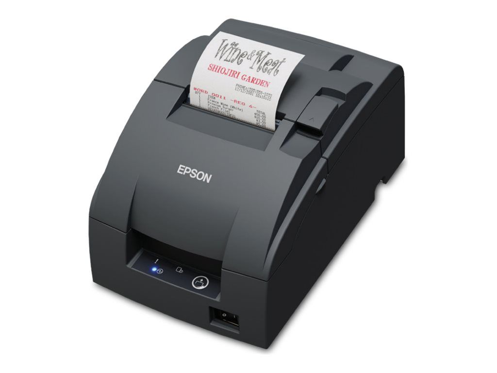 Epson TM-U220IIB – Impact/Punktmatrix, Schwarz/Rot